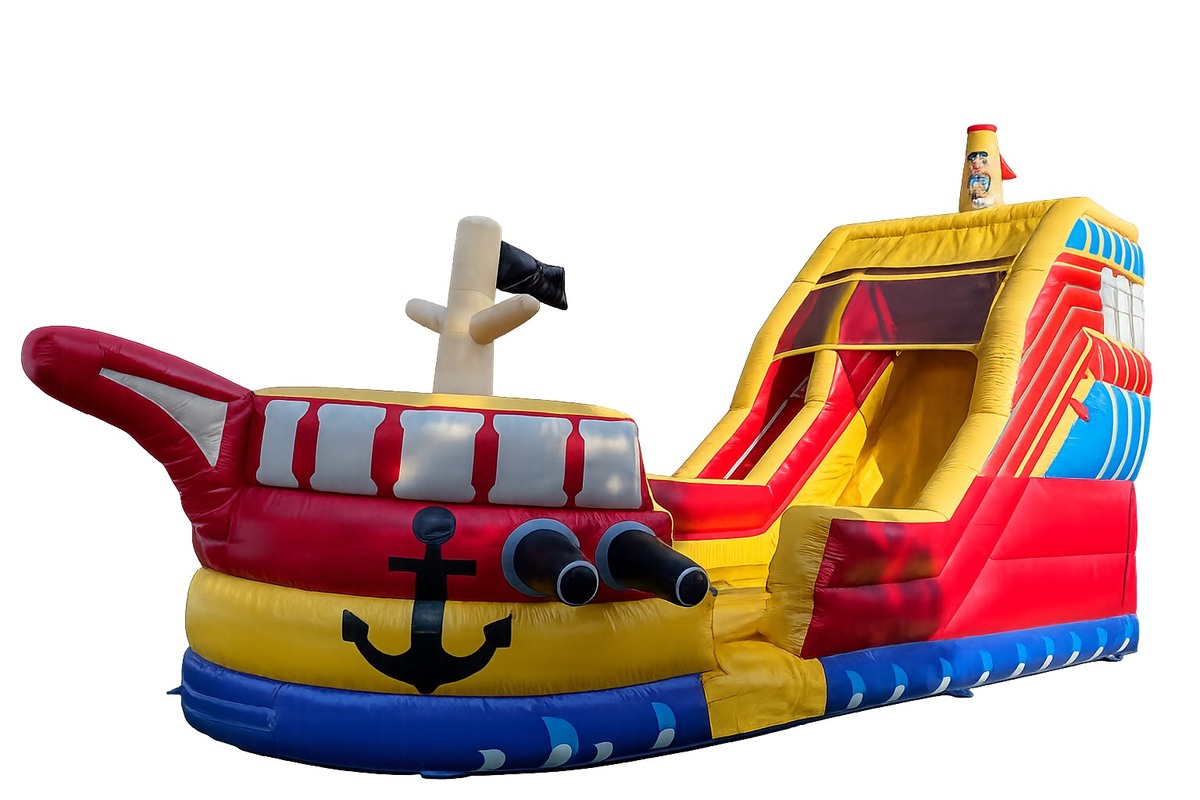 Pirate Ship Water Slide in Creola