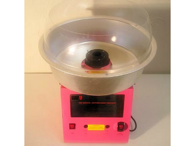 Cotton Candy Machine...includes 2 Flavored Flosses and 50 Cones.