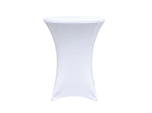 Cocktail Table Tablecloth - White