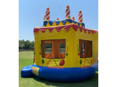 Birthday Cake Bounce House