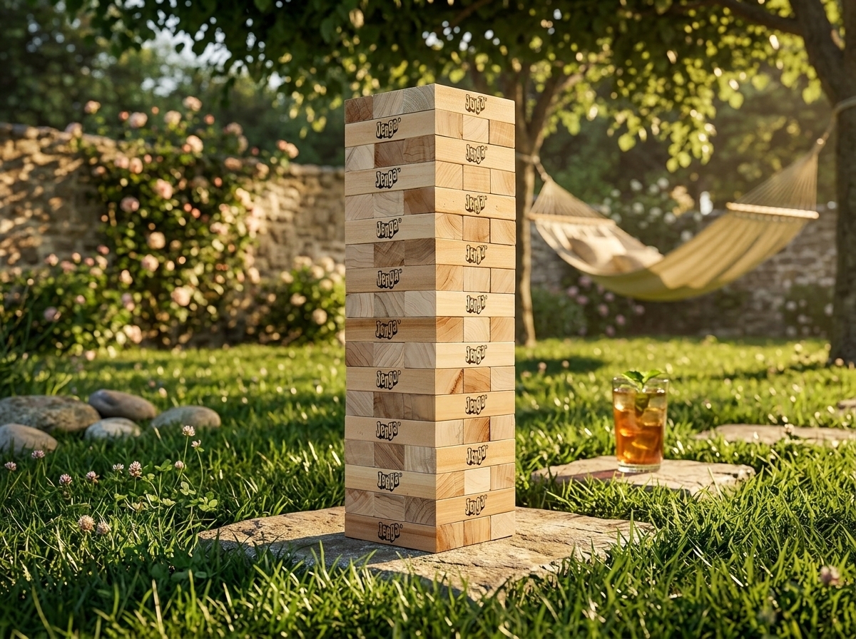 Giant Jenga in Upton