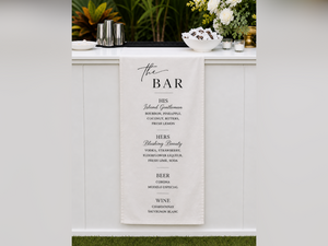 Elevated Cloth Menu (Per Menu)