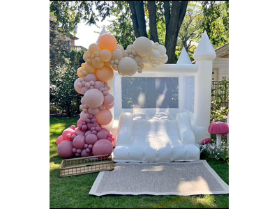 White Bouncer With Slide