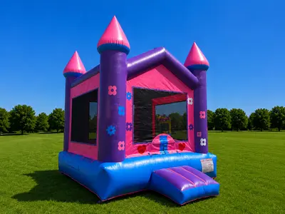 Peace and Love Castle Bounce House in Oklahoma City