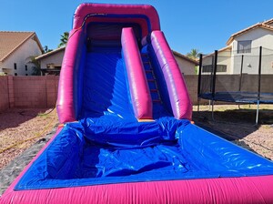 17ft Pink Girl Water Slide