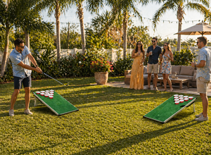 Chip Pong Corn Hole