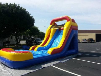 17ft Rainbow Water Slide