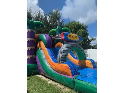 15' Maui, Bounce House, Slide &  Pool #268W in college park