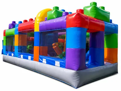 20' Block Party Obstacle Course in Nashville
