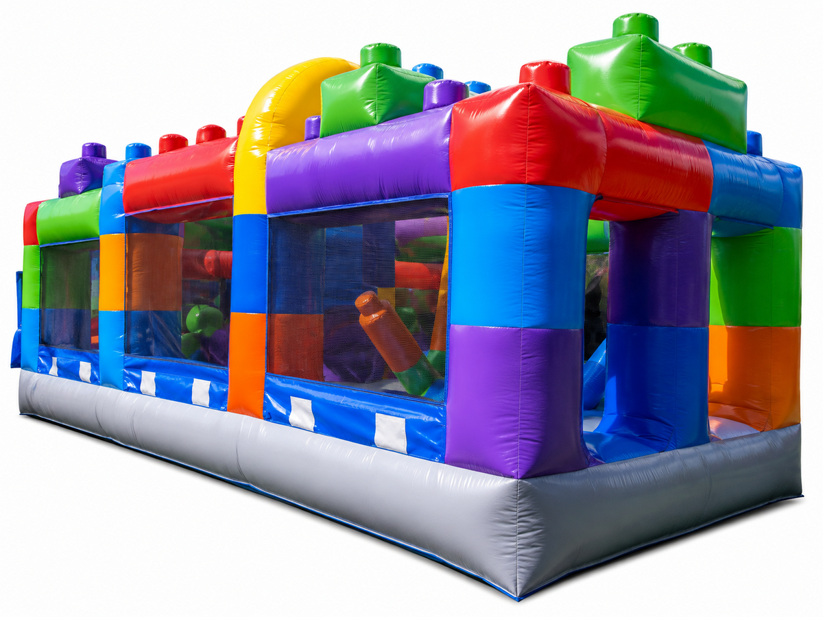 20' Block Party Obstacle Course in Nashville