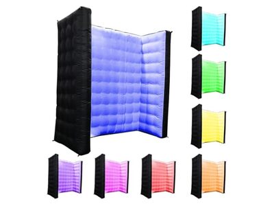 LED Inflatable Photo Booth Wall