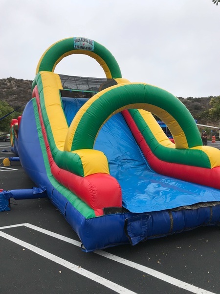 15' Obstacle Course Water Slide with Pool in La Mesa