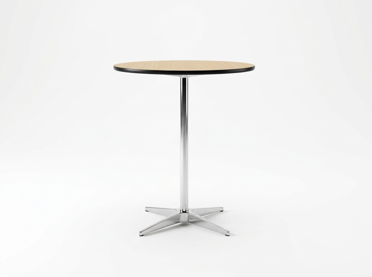 36" Round Wood Cocktail tables in Riverside