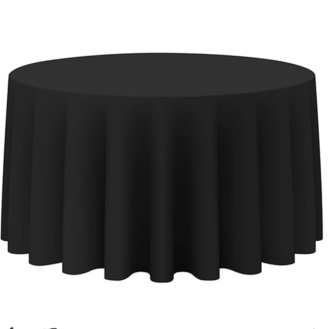 Round Table Cloth in Canadian Lakes