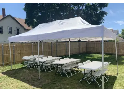 10x20 Canopy Tent With Sidewalls