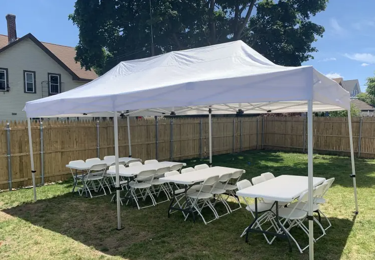 10x20 Canopy Tent With Sidewalls