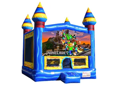 Minecraft Bounce House