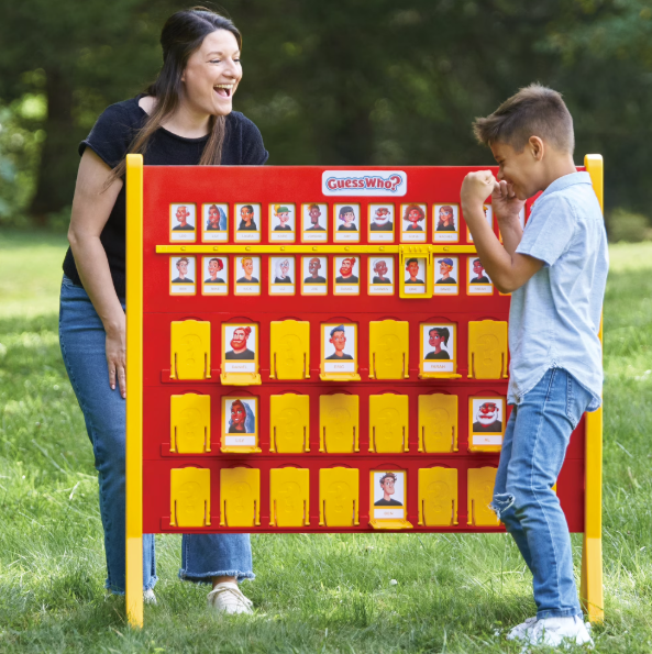 Giant Guess Who Yard Game in Troy