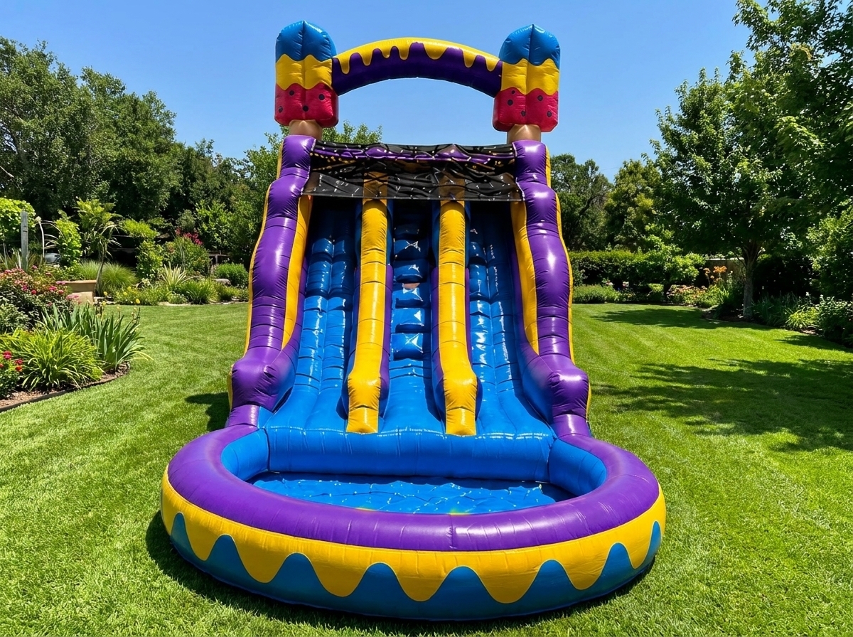 Popsicle Double Lane Water Slide
