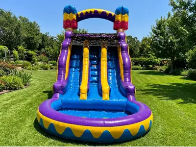 Popsicle Double Lane Water Slide