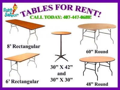 Round Tables 30" High in lake nona