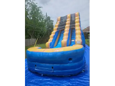 Big Blue Water Slide Rental Houston TX in Tomball