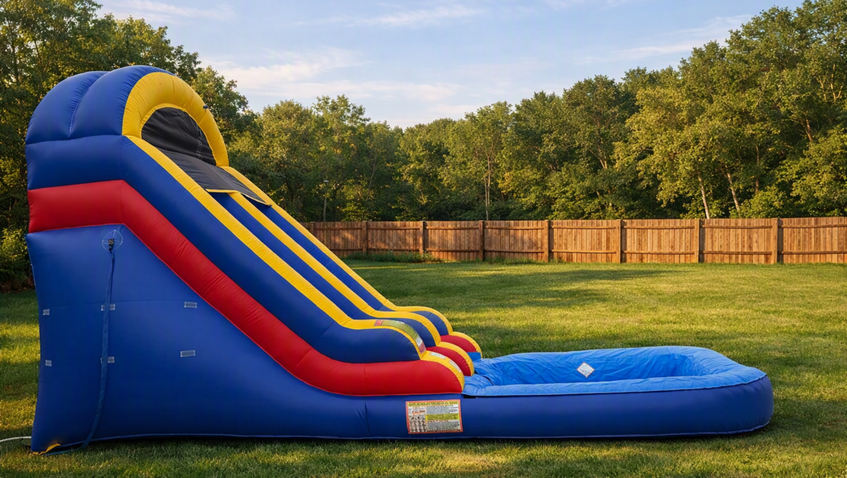 Angelitos Primary Water Slide in Orange