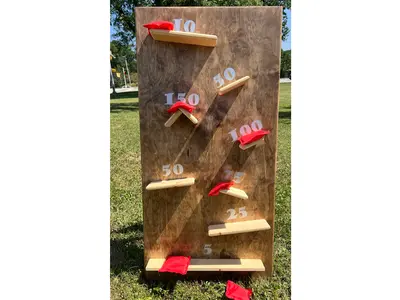 Vertical Bean Bag Toss