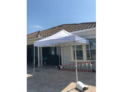 10’X10′ Frame Tent -White Top in Winter Park