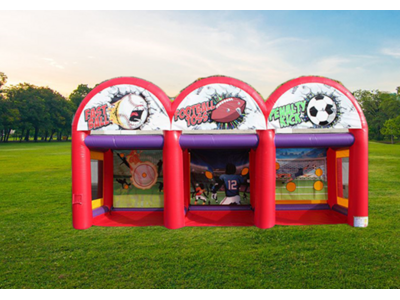 3 in 1 inflatable game