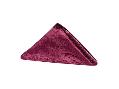 Velvet 20"x20" Linen Napkin - Burgundy