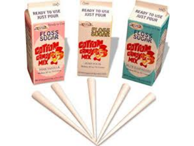 Cotton Candy Supplies - Blue Floss