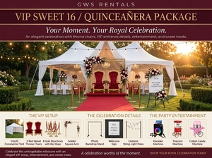 VIP Sweet 16 / Quinceañera Package