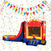 Birthday Bounce House Combo with Slide