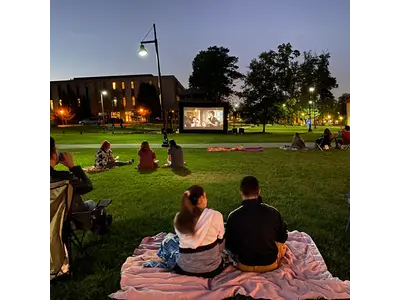 Backyard Movie Night