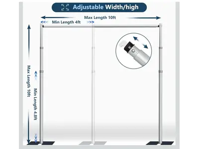 Adjustable Backdrop Stand in Ocean Isle Beach