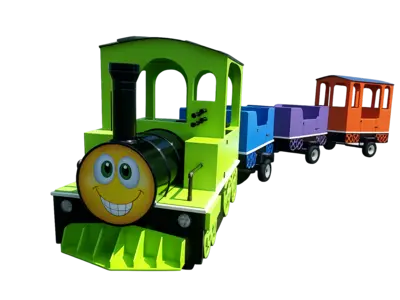 Trackless Train Party Rental in Fairhope