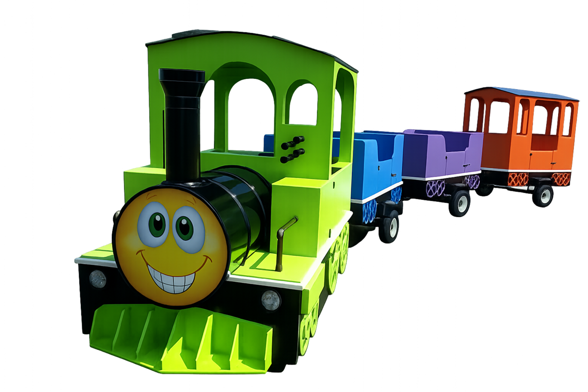 Trackless Train Party Rental in Fairhope