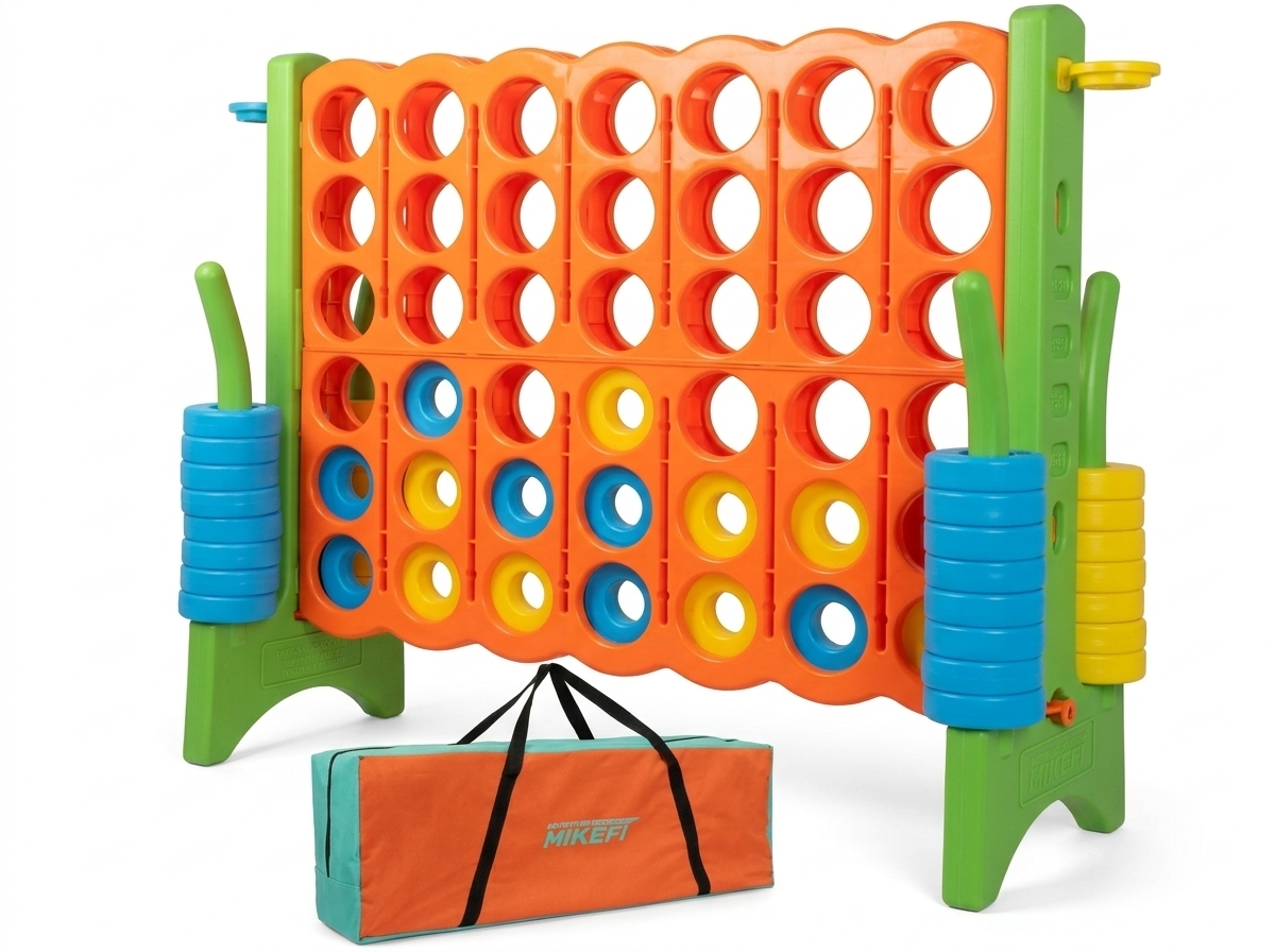 JUMBO Connect 4 Game Rental (Orange/Green) in Riverside