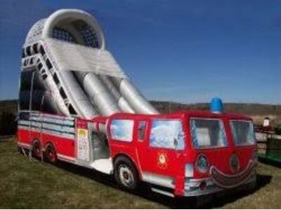18ft Fire Truck Slide DRY ONLY