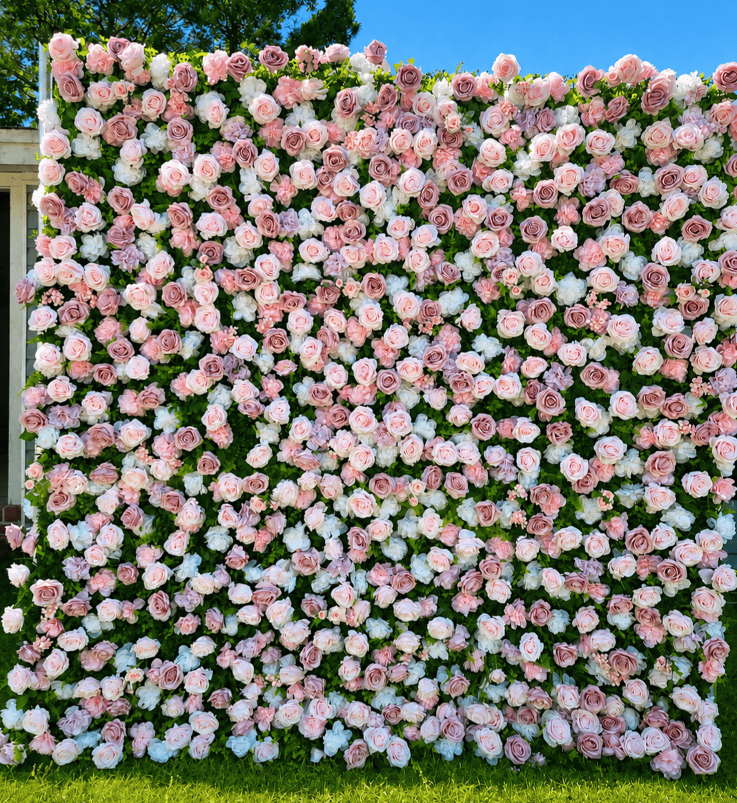 8x8ft Flower Wall in Ocean Isle Beach