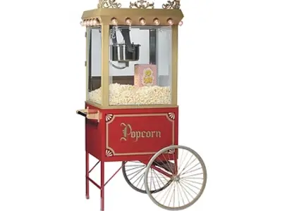 Popcorn Cart  and machine(30 Servings) in Baskingridge
