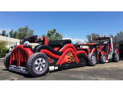 75Ft Retro Truck Obstacle Course