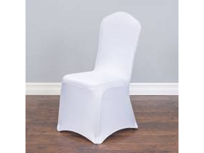 White Spandex Chair Cover