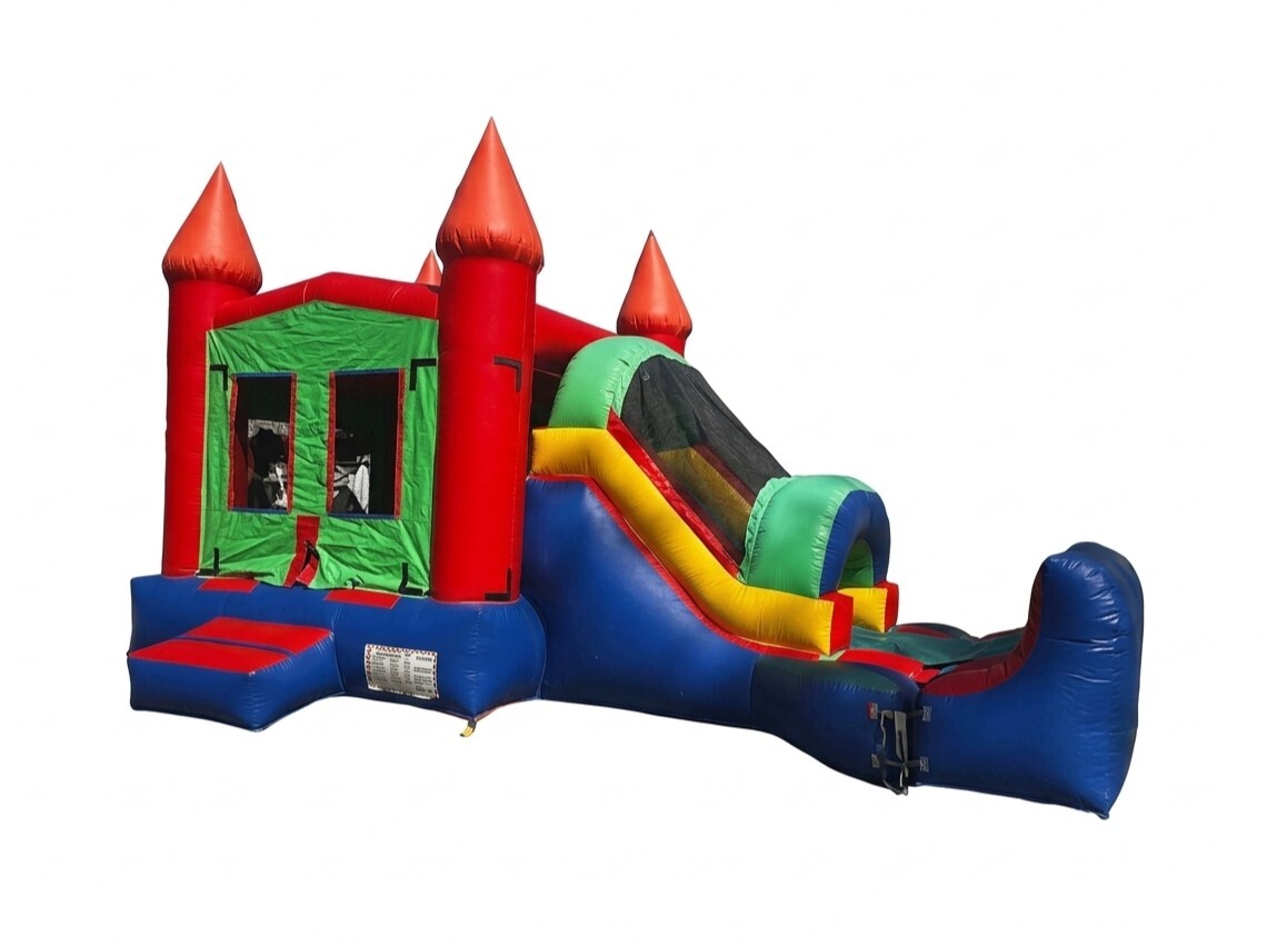 11'x22' Multicolor Bounce House With Slide in Riverside