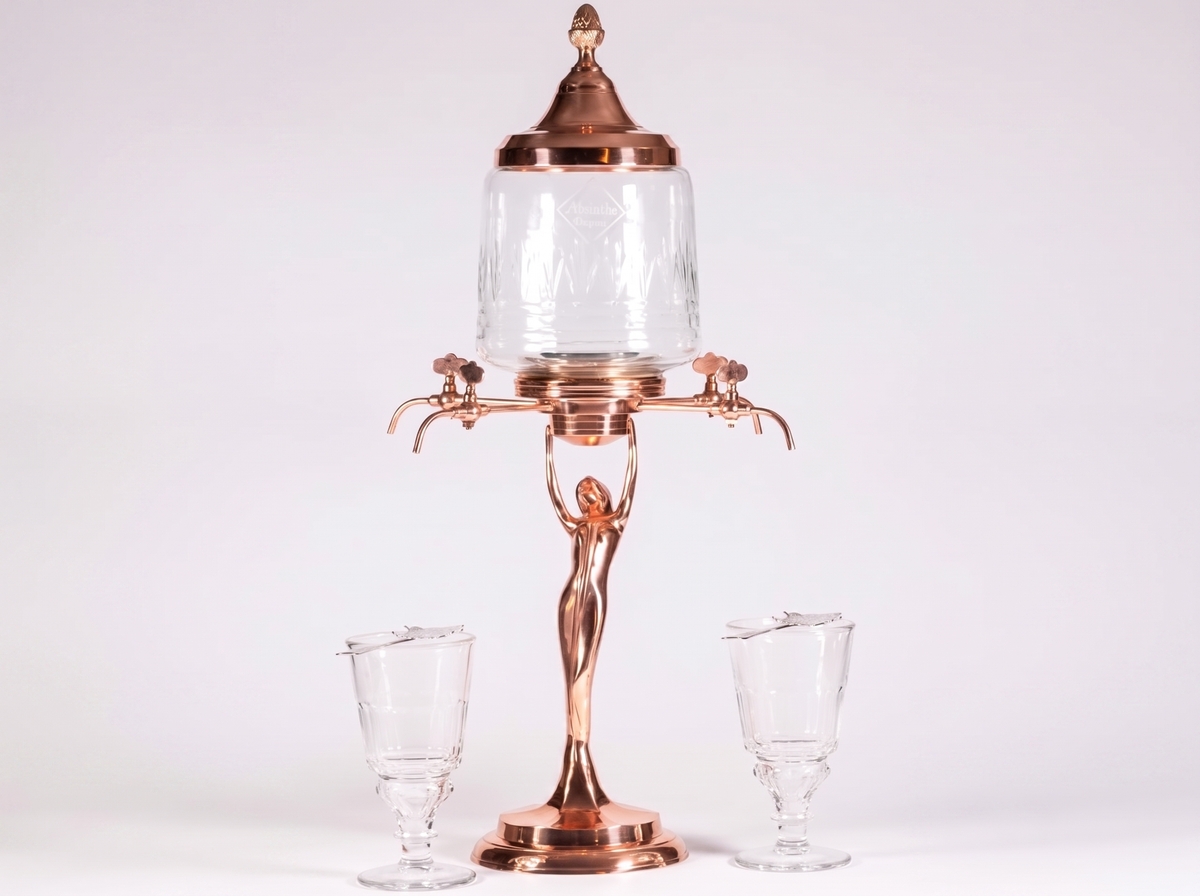 Absinthe Fountain - Copper in Lantana