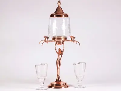 Absinthe Fountain - Copper in Lantana