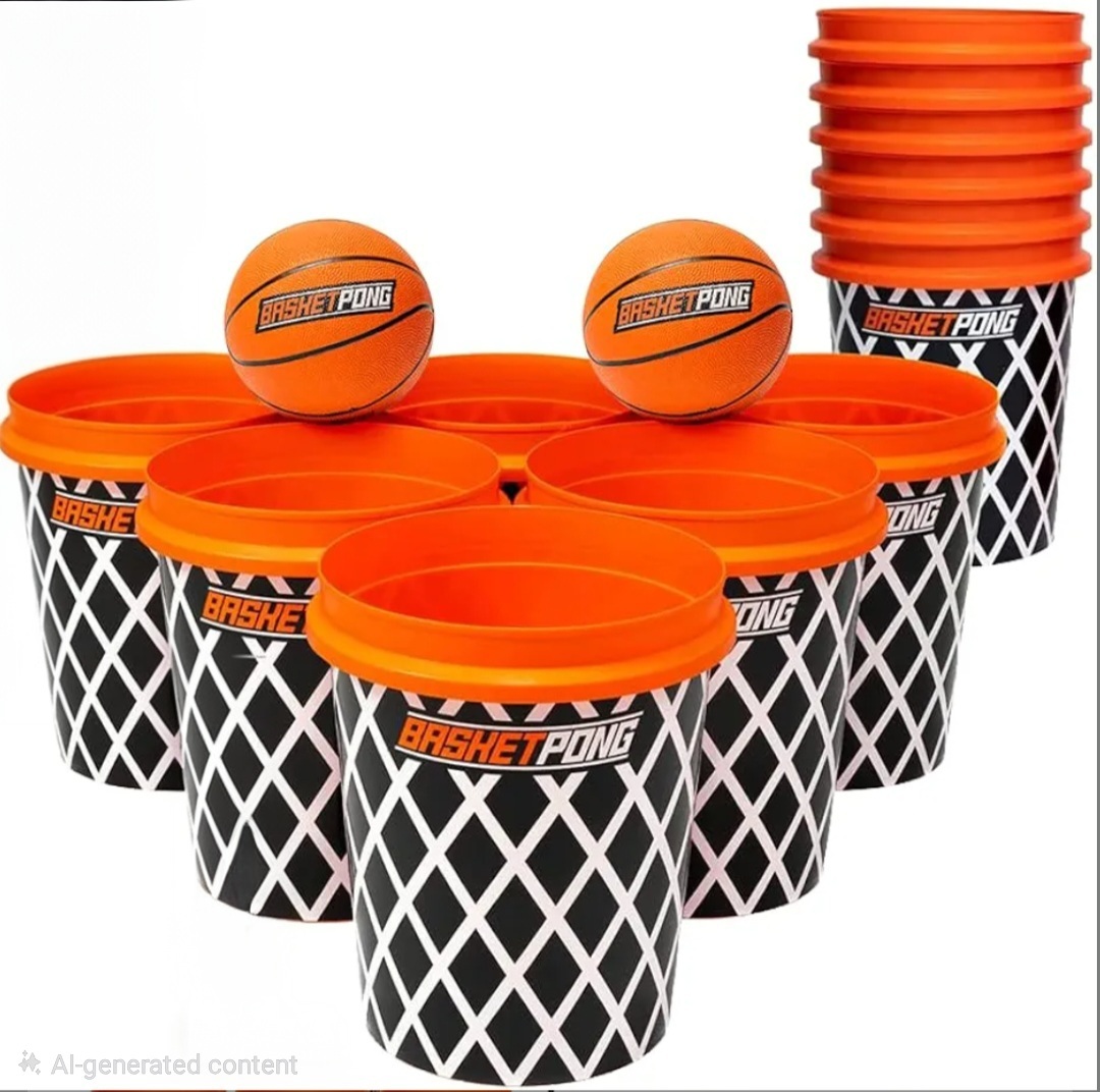 Giant Basket Pong in Ocean Isle Beach