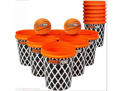 Giant Basket Pong in Ocean Isle Beach