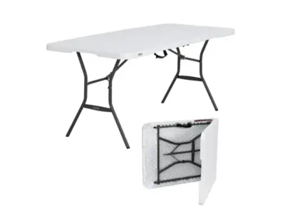 Rectangle Lifetime Table 6' Buffet Style
